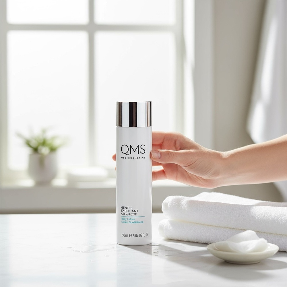 QMS Medicosmetics Gentle Exfoliant Oily/Acne Daily Lotion 150ml/5.07fl oz. - Picture 7 of 9